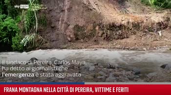 Colombia, Frana montagna nella citt� di Pereira: 34 vittime e feriti