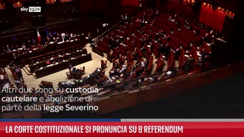 La Corte Costituzionale si pronuncia su 8 referendum