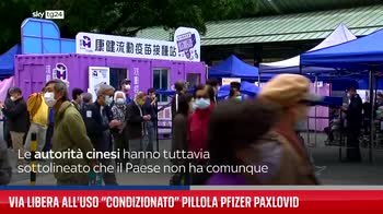 Via libera all'uso ?condizionato? della pillola Pfizer Paxlovid