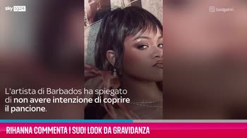 VIDEO Rihanna commenta i suoi look da gravidanza