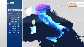 Meteo, piogge e neve fino a domani poi arriva la primavera