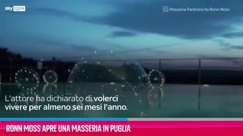 VIDEO Ronn Moss apre una masseria in Puglia