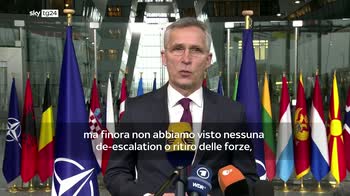 Stoltenberg: nessun segnale da Mosca, anzi pare truppe aumentino