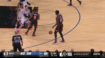 NBA, i 31 punti di Julius Randle contro i Brooklyn Nets