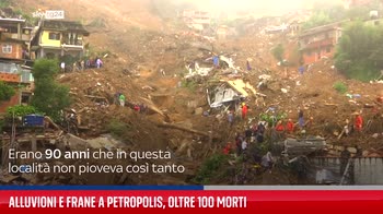 Brasile, alluvioni a Petropolis: oltre 100 morti