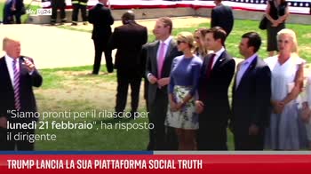 Trump, media: luned� l?ex presidente lancia la sua piattaforma social Truth