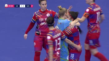 Futsal, Kick Off-Athena Sassari 2-1: highlights