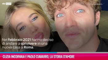 VIDEO Clizia Incorvaia e Paolo Ciavarro, la storia d'amore