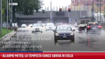 Maltempo da Inghilterra si sposta verso Italia