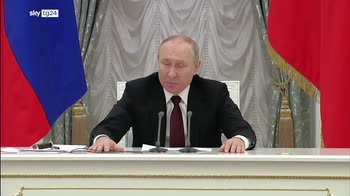 Crisi Ucraina, Putin: abbiamo cercato soluzione pacifica