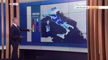 Meteo, prossimo weekend con neve a bassa quota