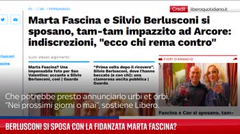 Berlusconi, nozze in vista con Marta Fascina?
