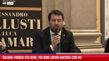 Salvini: Morisi sta bene, ma non lavori ancora con me
