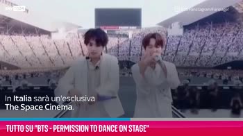 VIDEO Tutto su "BTS, Permission to Dance On Stage"