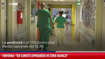Covid, Fontana: "Lombardia in zona bianca da luned�"