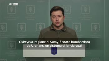 Zelensky: I Russi sparano sugli asili