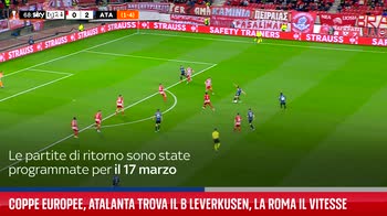 Calcio, in Europa League Atalanta-Leverkusen agli ottavi