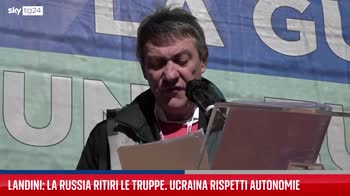 Landini: Russia ritiri truppe, Ucraina rispetti autonomie