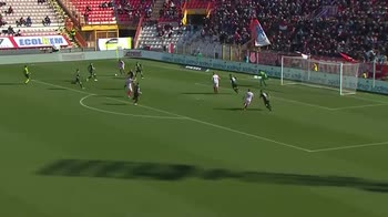 Serie B, il gol di Da Cruz contro il Pordenone