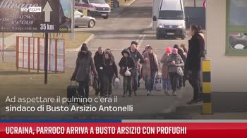 Ucraina, parroco arriva a Busto Arsizio con profughi