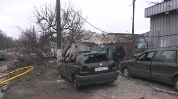 Karvik, danni e vittime del bombardamanto russo