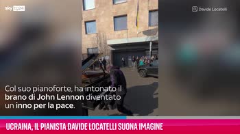 VIDEO Ucraina, il pianista Davide Locatelli suona Imagine