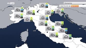 Meteo, weekend di stampo invernale con neve a bassa quota