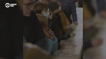 Ucraina, la commozione di chi parte da Kiev. VIDEO