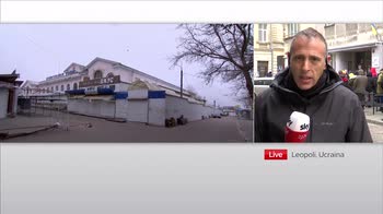 Crisi ucraina: gli inviati di Sky TG24 live h12 da Leopoli