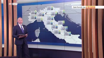 Meteo, ultime nevicate al sud fino in pianura poi bel tempo