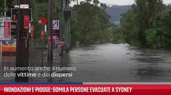 Inondazioni e piogge: 60mila persone evacuate a Sydney