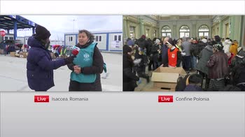 Ucraina, il live dell'inviata in Romania delle ore 12