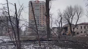 Ucraina, video mostra la distruzione di Kharkiv