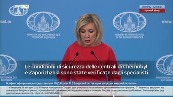 Ucraina, Zakharova: centrali nucleari russe ora sotto controllo