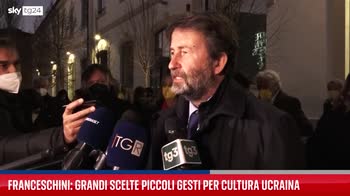 Franceschini al Maxxi: sostenere la cultura ucraina