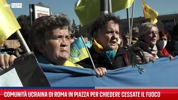 Roma, manifestazione della comunità ucraina