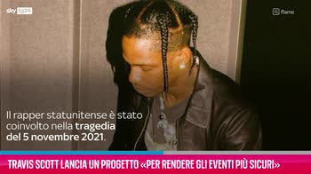VIDEO Travis Scott lancia un progetto per eventi più sicuri
