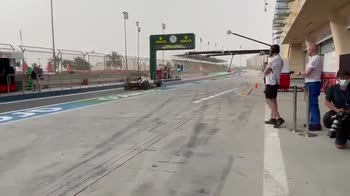 f1 magnussen haas test bahrain