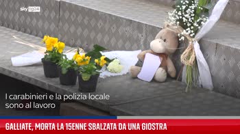 Galliate, morta la 15enne sbalzata da una giostra