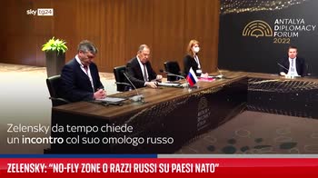 ERROR! Ucraina, Zelensky: No-fly zone o razzi russi cadranno su Paesi Nato