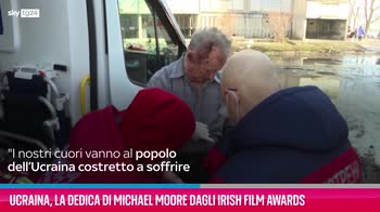 VIDEO Ucraina, Michael Moore agli Irish Film Awards