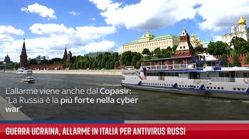 Guerra Ucraina, allarme in Italia per antivirus russi