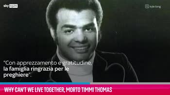 VIDEO Why can't we live together, morto Timmi Thomas