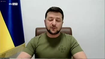 Zelensky a Biden: Essere leader del mondo significa pace