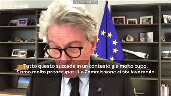 Ucraina, Breton: Siamo preoccupati per disinformazione russa