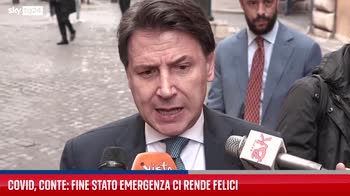 Covid, Conte: "Fine stato di emergenza ci rende felici"