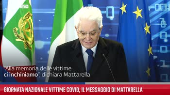 Giornata per le vittime del Covid, il messaggio di Mattarella
