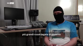 Guerra in Ucraina, a Sky Tg24 parla un hacker ucraino