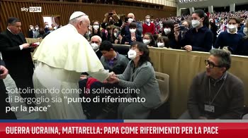 Guerra Ucraina, Mattarella: Papa come riferimento per la pace