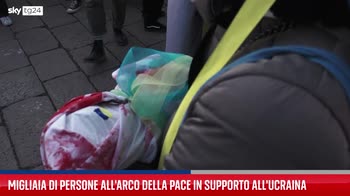 Milano, manifestazione contro la guerra in Ucraina. VIDEO